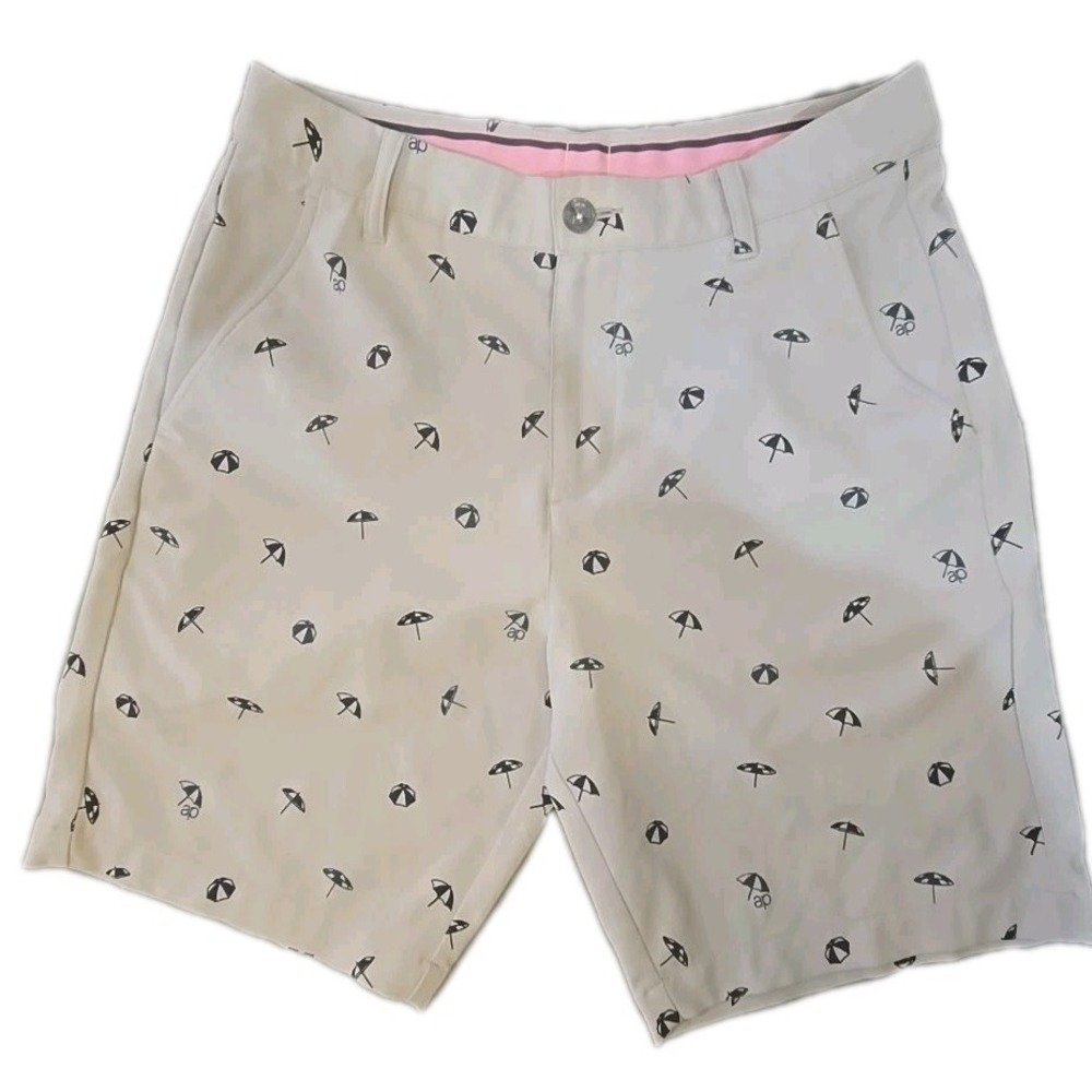 Puma Arnold Palmer Shorts Mens 30 Golf Umbrella Print Performance Lightweight